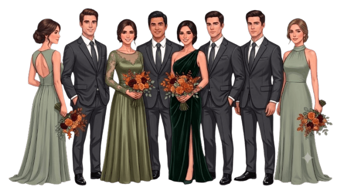 Entourage attire guide